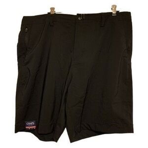 Chaps Performance Stretch Size 38 Black Lightweight Shorts *New*